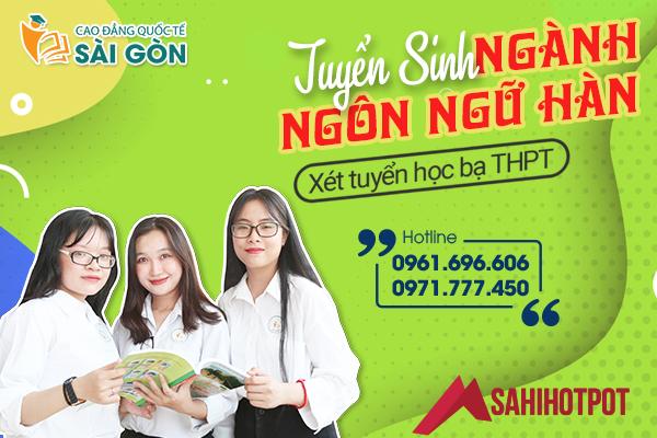 Thời gian xét tuyển ngành Cao đẳng Ngôn ngữ Hàn 2023 mới nhất